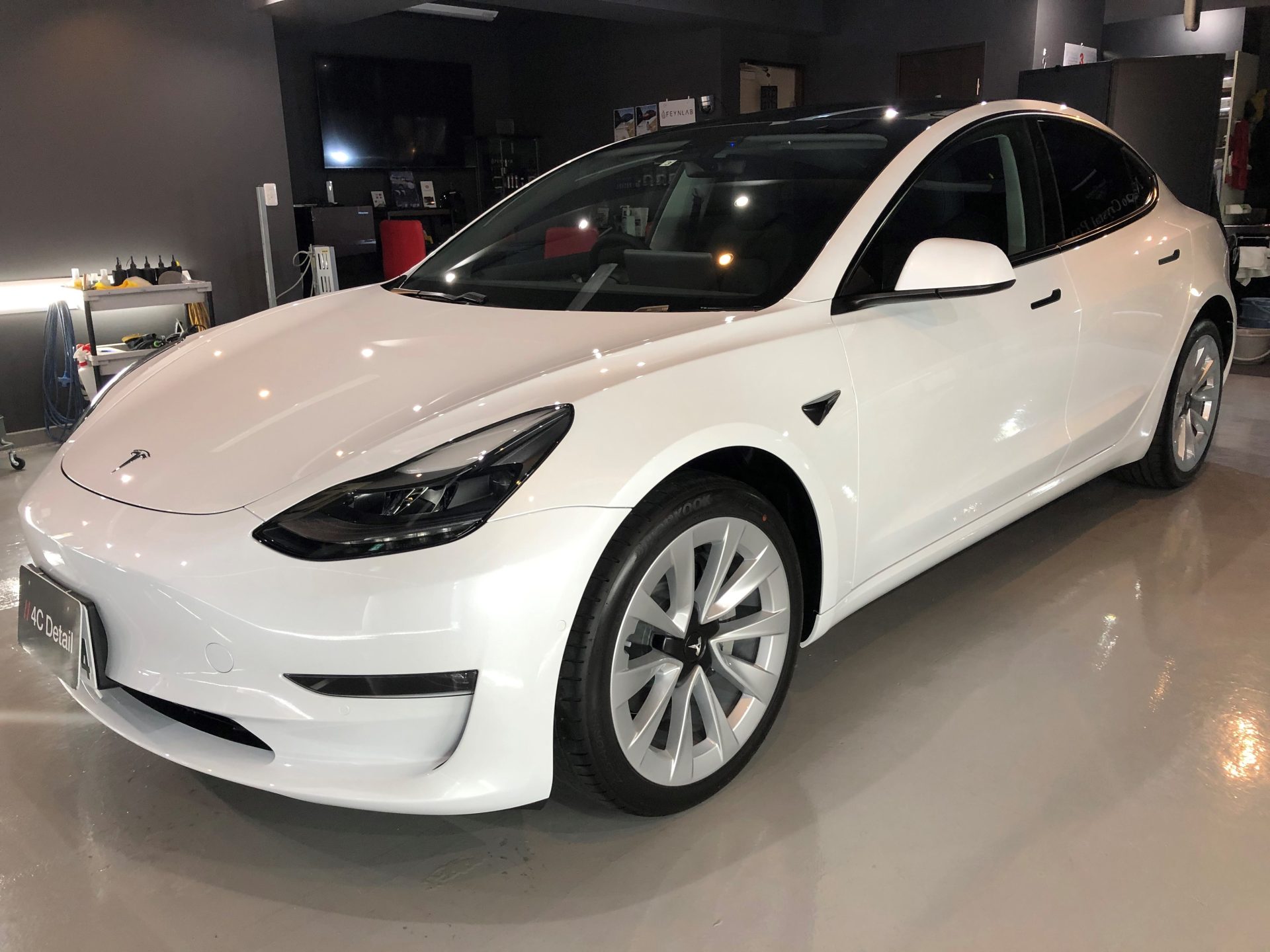 Tesla モデル3 ボディコーティング　遮熱フィルム　神奈川